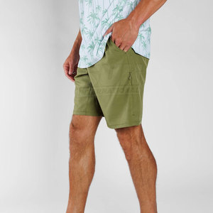 Pantalones Cortos Polo Casuales para Hombre, Estilo Nuevo, Sólidos, Transpirables, 100% Algodón, Secado Rápido, para Verano, con Cintura Ajustable, Venta al Por Mayor - Product Image 6