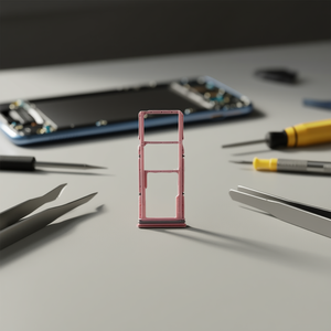 Tiroir pour carte SIM et carte SD rose pour Samsung Galaxy A9 2018, pièce de rechange pour accessoire de téléphone portable - Product Image 3