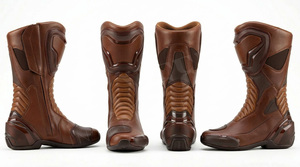 Bottes de moto de sécurité personnalisées par le fabricant, antidérapantes, respirantes, imperméables, durables, chaussures de moto de course - Product Image 3