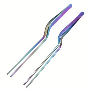 <b>Ear</b> <b>Wax</b> <b>Removal</b> Tweezers Set Stainless Steel 4 Colors Precision Instrument for Medical Operation Manual <b>Tool</b> CE Certified - Product Image 3