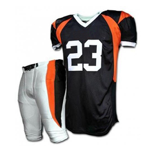 Concevez votre propre uniforme de football américain personnalisé, écologique, respirant, extensible dans quatre directions, pour adultes, 100% polyester, sur mesure - Product Image 5