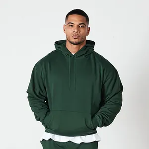 Sweat à capuche réversible pour homme en mélange de coton et polaire, coupe décontractée, poche kangourou, poignets côtelés, style streetwear urbain décontracté - Product Image 3