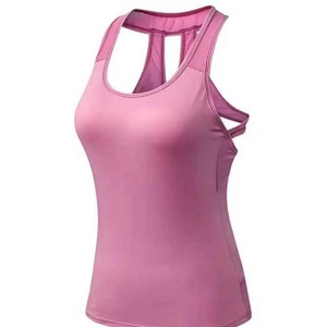 Hot Sale Women's Seamless Workout Tank <b>Top</b> Yoga Wear Customized Design Running Fitness Casual Jersey Printed - Product Image 2
