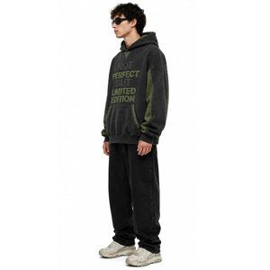 Fabricantes de Ropa Personalizada para Hombre con Logotipo en Relieve, Impresión 3D Puff, Sudadera Extra Grande con Relieve de 400GSM, Sudaderas con Capucha para Hombre - Product Image 6