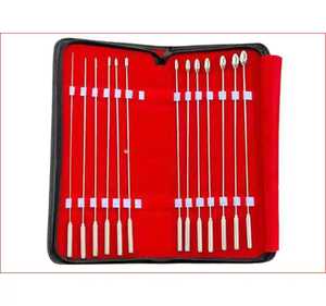 Venta al por mayor de fábrica: Nuevo set de dilatadores uretrales de acero inoxidable de grado alemán, 13 piezas, tipo Rosebud, de 1mm a 13mm, para ginecología. - Product Image 2