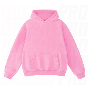 Oversized Hoodie Sweatshirt for Men Couples Heavyweight Vintage Pullover with Skin Friendly Cotton Fleece Hoodies Men Streetwear - Product Image 1