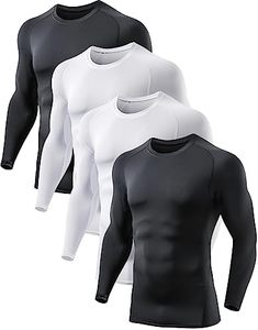 เสื้อผ้าออกกำลังกายสำหรับเพาะกาย Muscle Fit ระบายอากาศได้ดี เสื้อวอร์มผู้ชาย ผ้าสี่ทิศทางยืดหยุ่น - Product Image 1