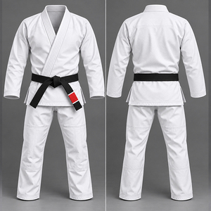 Kimono de Jiu Jitsu Brasileño BJJ Gi con diseño personalizado, Kimono BJJ Gracie Barra, Kimono de Jiu Jitsu Brasil Shoyoroll Tatami, Traje BJJ Gi - Product Image 2