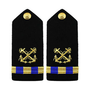 Handmade Embroidered Rank Boards with Decorative Gold and <b>Silver</b> Braid for Formal Parade and Dress Uniform Apparel - Product Image 1