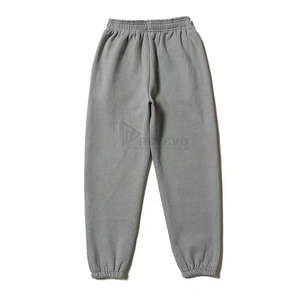 Men's Fleece Sweatpants <b>Elastic</b> <b>Waist</b> Casual Joggers With Side Pockets Midweight Streetwear Custom Logo Sweatpants - Product Image 5
