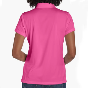 เสื้อยืดแขนสั้นวินเทจคุณภาพสูงสำหรับผู้หญิง ผ้าฝ้าย 100% เป็นมิตรกับสิ่งแวดล้อม แห้งเร็ว เหมาะสำหรับการฝึกซ้อมกอล์ฟ พร้อมโลโก้ - Product Image 5