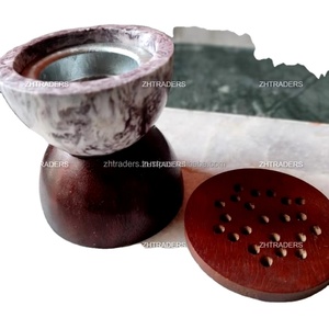 เตาเผาเครื่องหอมไม้กฤษณาแกะสลักด้วยมือระดับพรีเมียม สำหรับกลิ่นหอมแบบอาหรับดั้งเดิม ตกแต่งภายในอย่างหรูหรา และสำหรับเทศกาลรอมฎอน - Product Image 1