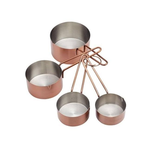 Ensemble de 5 cuillères doseuses en acier inoxydable de haute qualité, faites à la main, pour café, lait en poudre - Product Image 3