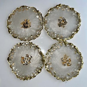 Lightweight Resin Coasters Colors for Casual Dining for Flat Restaurants & Hotels Dinner Servings by HWC - Product Image 5