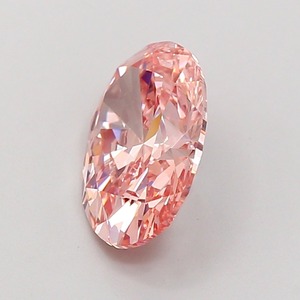 Diamant CVD rose vif fantaisie de 2,65 carats, de forme ovale, de luxe, cultivé en laboratoire, clarté VVS2, polissage excellent, diamant non monté pour bijoux - Product Image 2