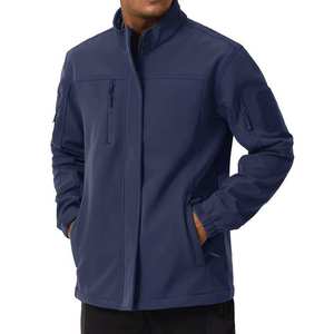 Dernière collection de vestes softshell imperméables pour hommes, style streetwear décontracté, pour l'extérieur, vente en gros. - Product Image 3