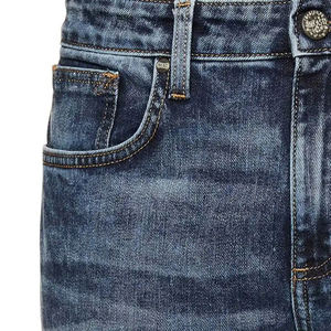 Jeans en denim pour hommes à la mode, longueur intégrale, matière respirante, style streetwear, jeans en denim délavé à l'acide - Product Image 3