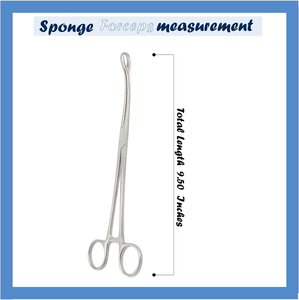 Pinzas de esponja Forester para perforaciones corporales, ranuradas, profesionales, multicolor - Product Image 6