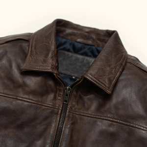 Bulk Men’s <b>Cowboy</b> Leather Jackets – Custom Western Leather Outerwear Manufacturer - Product Image 3