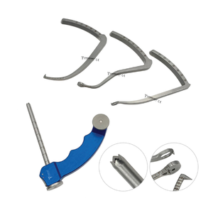 ชุดเครื่องมือผ่าตัดข้อเข่าคุณภาพสูง 5 ชิ้น ชุดอุปกรณ์นำเจาะ ACL PCL สำหรับศัลยกรรมกระดูกและข้อ ทำจากเหล็กกล้าไร้สนิม ได้รับการรับรองมาตรฐาน CE และ ISO - Product Image 1