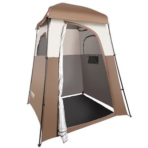 <b>Camping</b> Outdoor Portable 66\" X 66\" X 87\" 1 Room Oversize Privacy Shelter Tent with Detachable Top Pockets Hangi" Shower Tent - Product Image 1