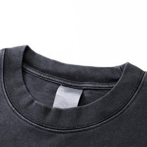 <b>Men's</b> Black Oversized Long Sleeve <b>T</b>-<b>Shirt</b> Streetwear O-Neck Tee With Anime Character <b>Purple</b> Flame Graphic Print - Product Image 2