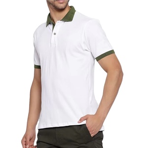 Polo en coton 100 % de haute qualité, design personnalisé, différentes couleurs, avec service OEM sur mesure, idéal pour la gym, collection 2026 - Product Image 1