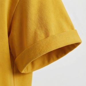 Camiseta Oversize para Mujer, Estilo Urbano, Personalizada con Estampado, de Algodón, Corte Holgado, Color Personalizado, Transpirable, Estilo Casual de Verano - Product Image 6