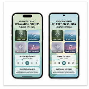 Aplicación RoyalCraft para aliviar el estrés: Calma tu mente, meditación, ejercicios de respiración y terapia de relajación IOS/Android/Linux/Mac - Product Image 3