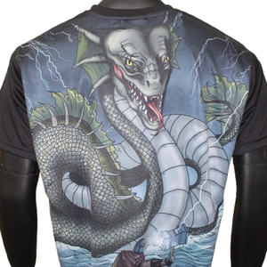 Camiseta Sublimada Personalizada con Estampado Completo, Ropa Deportiva, Fabricante de Marca Privada OEM, Corte Regular, Cuello Redondo - Product Image 6