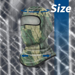 Masque Balaclava de Haute Qualité Couvrant Tout le Visage Tissu Anti-Humidité Protection UV Coupe-Vent Équipement de Sport de Plein Air - Product Image 2