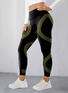 Leggings de yoga taille haute pour femmes, extensibles dans quatre directions, séchage rapide, respirants, longueur cheville, fitness, vente en gros usine, personnalisables OEM ODM - Product Image 3
