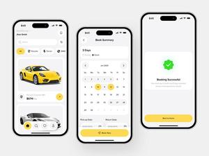 Application de location de voitures – Réservez des voitures, gagnez en gestion la location, suivez les réservations, les paiements, les conducteurs, les véhicules et l'historique des locations. - Product Image 1