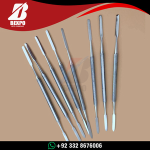 ไม้พายขูดขี้ผึ้งทางทันตกรรมแบบสองด้าน ทำจากสแตนเลส สำหรับใช้ในห้องปฏิบัติการทันตกรรม - Product Image 2