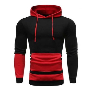 Sudaderas con Capucha de Manga Larga para Hombre, en Colores Contrastantes y Tallas Personalizadas - Product Image 1