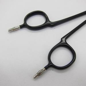 Câble de forceps bipolaires de qualité supérieure, connecteur banane 4 mm, pointe polie en acier inoxydable, antiadhésif, réutilisable, chirurgical ESU, CE ISO - Product Image 6