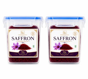 Achetez des fils de safran du Cachemire 100% originaux, cueillis à la main, de qualité supérieure, avec un arôme riche, une couleur naturelle et une saveur distinctive - Product Image 1