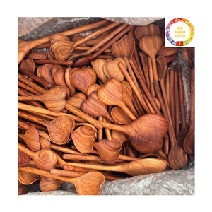 Cuchara de madera |   Cuchara de Bambú para Postre |   Mini Cuchara |   Vajilla de Cocina |   Precio de Proveedor - Product Image 1