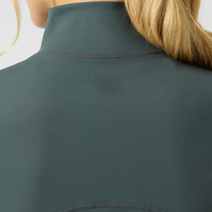 Full Zip Athletic Jackets for Womens Lightweight Workout Jackets Slim Fit Running Yoga Gym <b>Tops</b> with <b>Thumb</b> <b>Holes</b> - Product Image 5