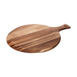 เขียงไม้ทรงกลมขนาดใหญ่จากไม้กระถินณรงค์ สำหรับหั่นพิซซ่า พร้อมหูจับ หนา 1.5 ซม. เป็นมิตรต่อสิ่งแวดล้อม ขายส่ง - Product Image 3