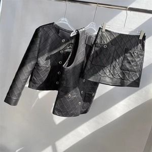 Chaleco de Cuero Genuino para Mujer, Estilo Motero, Ecológico, Resistente al Viento, con Detalle de Encaje, Color Personalizado - Product Image 4
