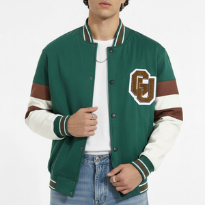 Men Clothing Fully Customized Made Good Selling Highest Quality Comfortable Best Fabric Outer Wear Varsity <b>Jackets</b> - Product Image 1