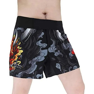 Shorts de combat MMA personnalisés avec logo de marque, nouvelle conception, de qualité supérieure, pour hommes et garçons - Product Image 4