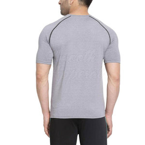 T-shirts de sport pour hommes, tricotés, légers, à séchage rapide, pour la musculation, la course à pied et l'exercice - Product Image 2