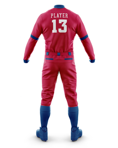 เสื้อเจอร์ซีย์เบสบอลพิมพ์ซับลิเมชันสำหรับผู้ชายเสื้อเบสบอลมีกระดุม6เม็ดสำหรับผู้ใหญ่และ2024ล่าสุด - Product Image 2