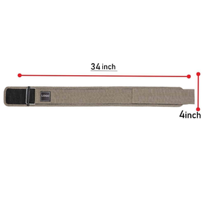 Cinturón de Levantamiento de Pesas de Alta Calidad, Cinturón de Soporte Lumbar Resistente para Gimnasio, para Atletas de Fuerza y Acondicionamiento - Product Image 5