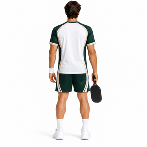 Conjunto de Uniforme Personalizado para Pickleball, Camiseta Deportiva de Manga Corta y Pantalones Cortos, Uniforme para Equipo de Tenis - Product Image 2