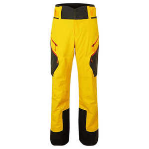 Combinaison de ski pour homme, jaune et noir, à blocs de couleur, avec capuche, fermeture éclair, imperméable, Gore-Tex, pour adulte - Product Image 5