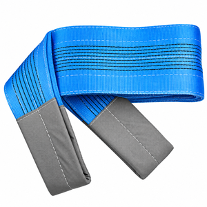 Sangle plate en polyester haute ténacité 8 tonnes pour usage professionnel, fabrication export mondiale - Product Image 5
