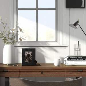 กรอบไม้สีดำลายไม้ - Product Image 5